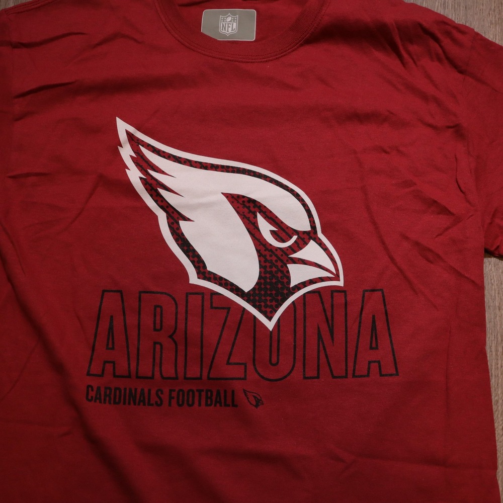 Arizona Cardinals Football NFL Red T Shirt Men's Medium